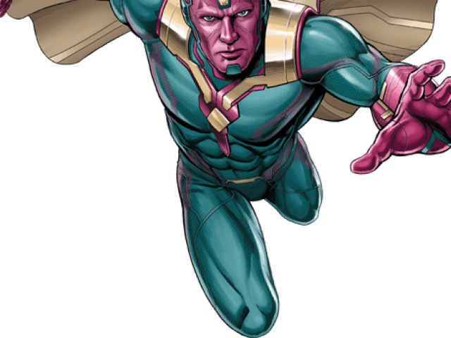 Marvel Vision Png (640x480), Png Download