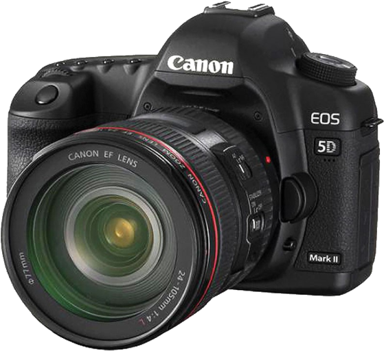 Canon Eos 5d Mark Ii (600x551), Png Download