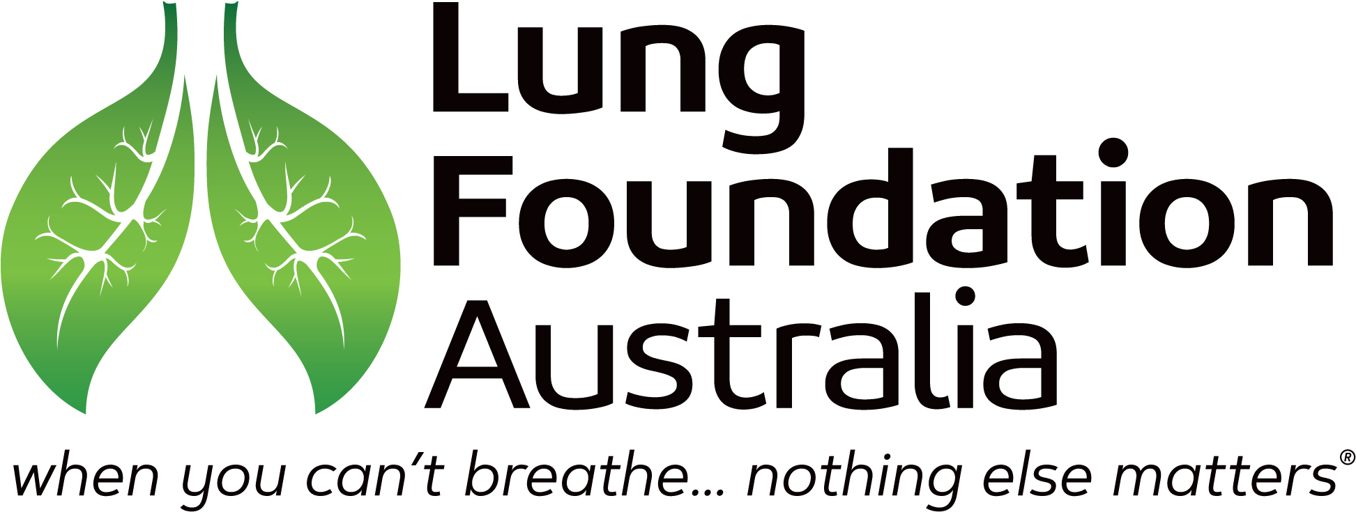 Lung Cancer Support Nurse Employment Office Png Support - Lung Foundation Of Australia Logo (1990x787), Png Download