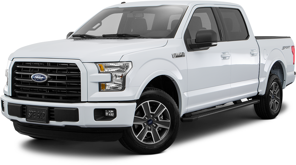 2017 Ford F-150 - White 2016 Ford F 150 Supercrew Cab (1278x902), Png Download