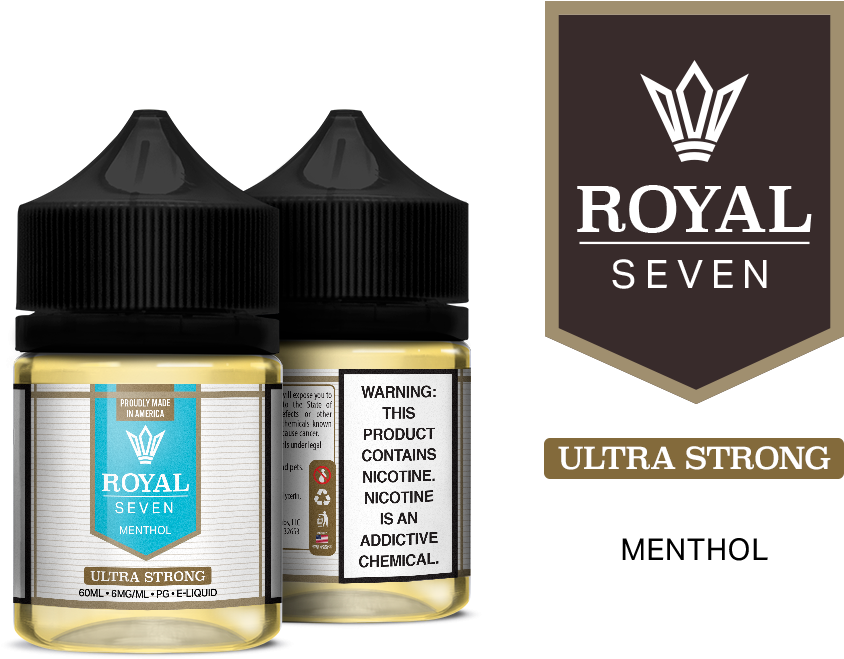 This Amazing Menthol Medley Will Have You Feeling Like - Royal Seven E Liquid (1000x1000), Png Download