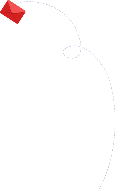 Left Email Image Right Email Image - Paper (470x768), Png Download