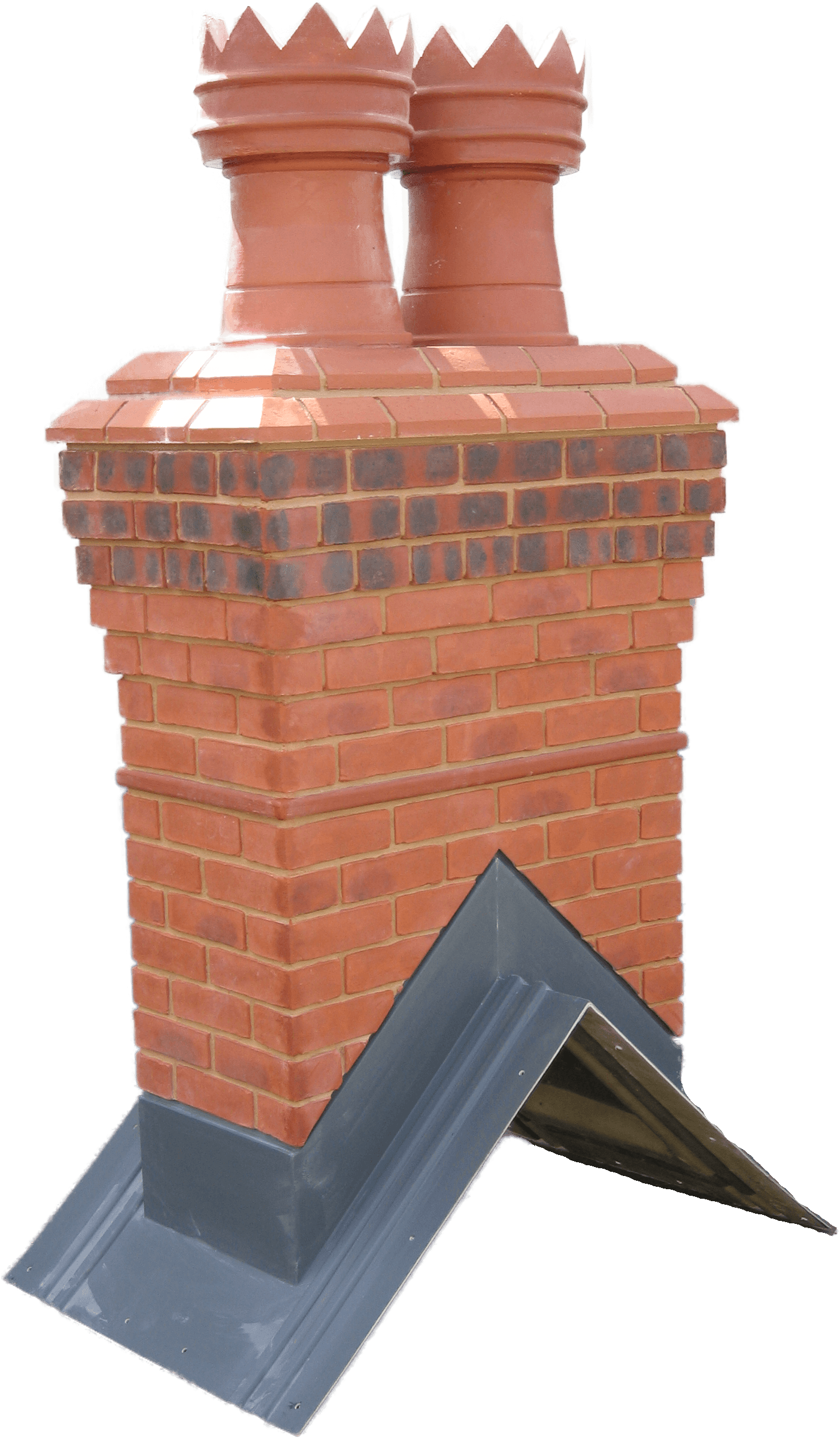Chimney - Pre Build Chimney (1433x2431), Png Download