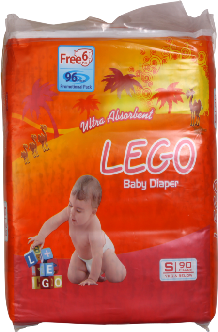 Lego Baby Diaper S 90s - Diaper (550x684), Png Download