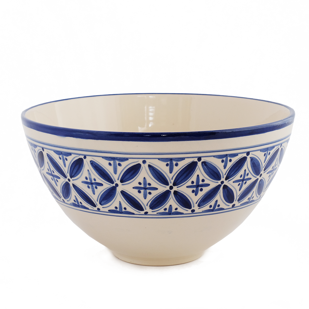 New Blue Fez 12" Deep Salad Bowl - Ceramics Bowls (1024x1024), Png Download