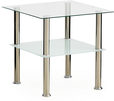 Image For Glass Side Table From Economax - Coffee Table (519x804), Png Download