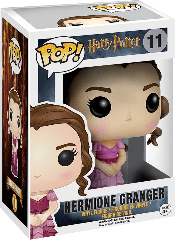 Funko Pop Movies Harry Potter Hermione Granger Yule - Funko Pop Harry Potter Dobby (574x785), Png Download