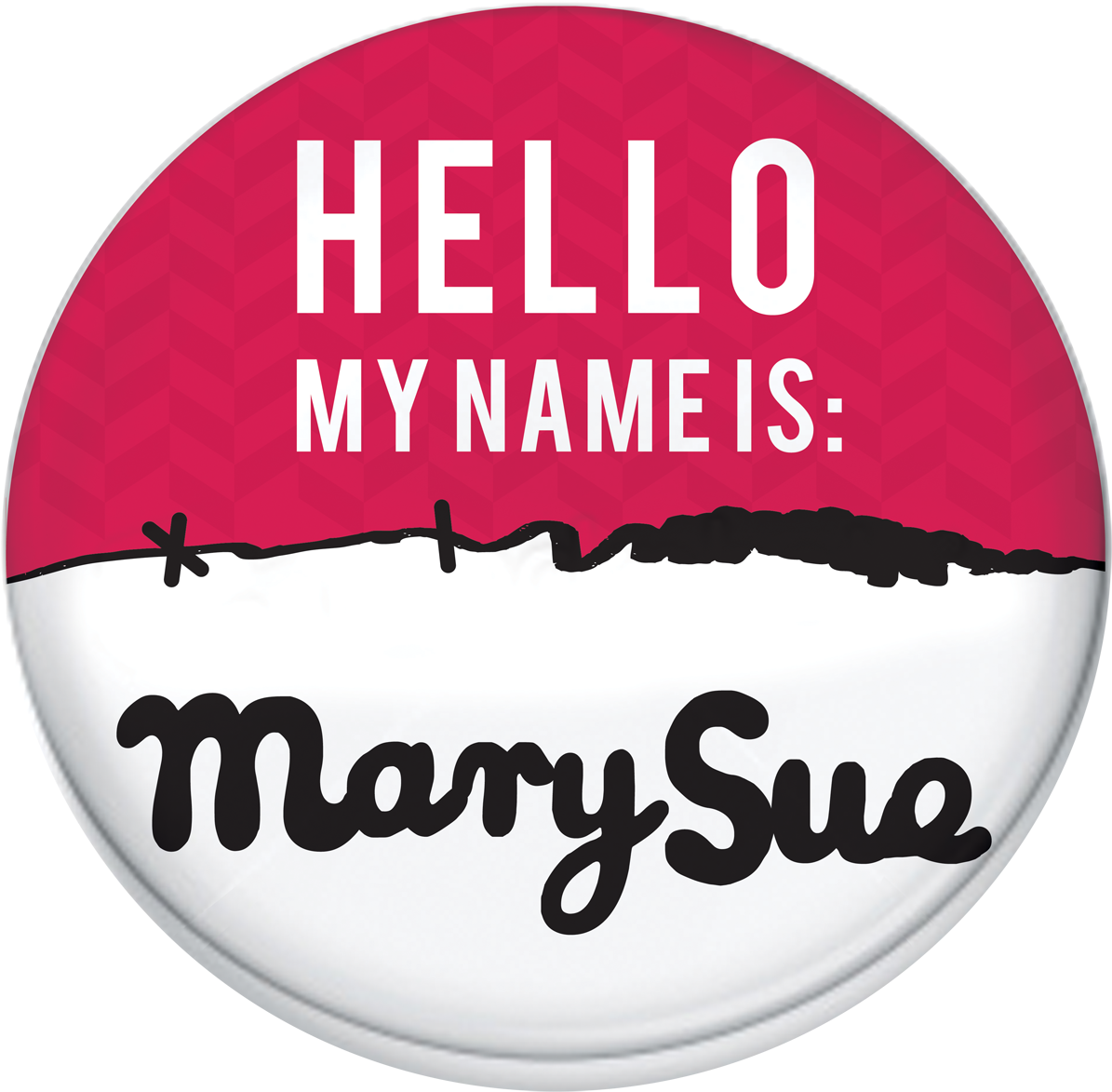 Mary Sue Badge - Comment Sortir Avec Un Super Héros (1242x1244), Png Download