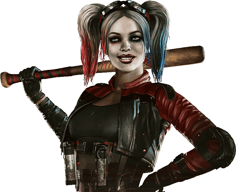 Harley Quinn - Figure Harley Quinn Injustice 2 (834x641), Png Download