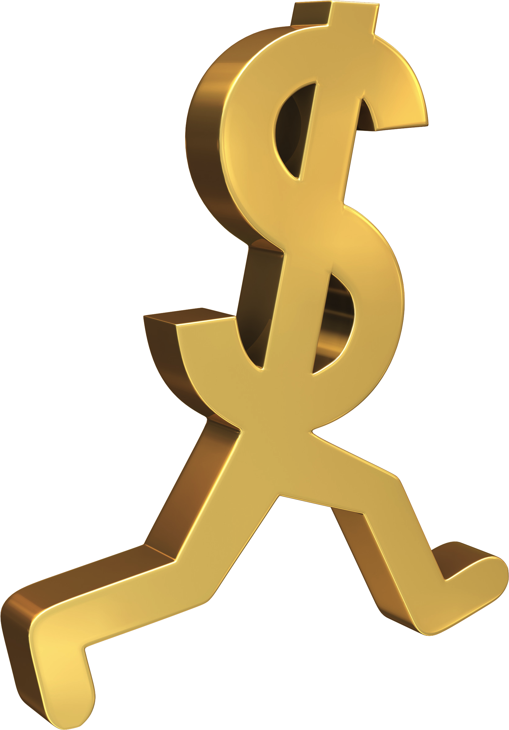 Money Keeps Running - Running With Money Png (3000x3000), Png Download