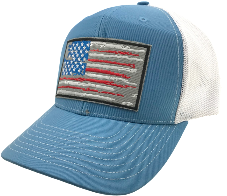 Us Flag Patch Hat - Baseball Cap (1024x1024), Png Download