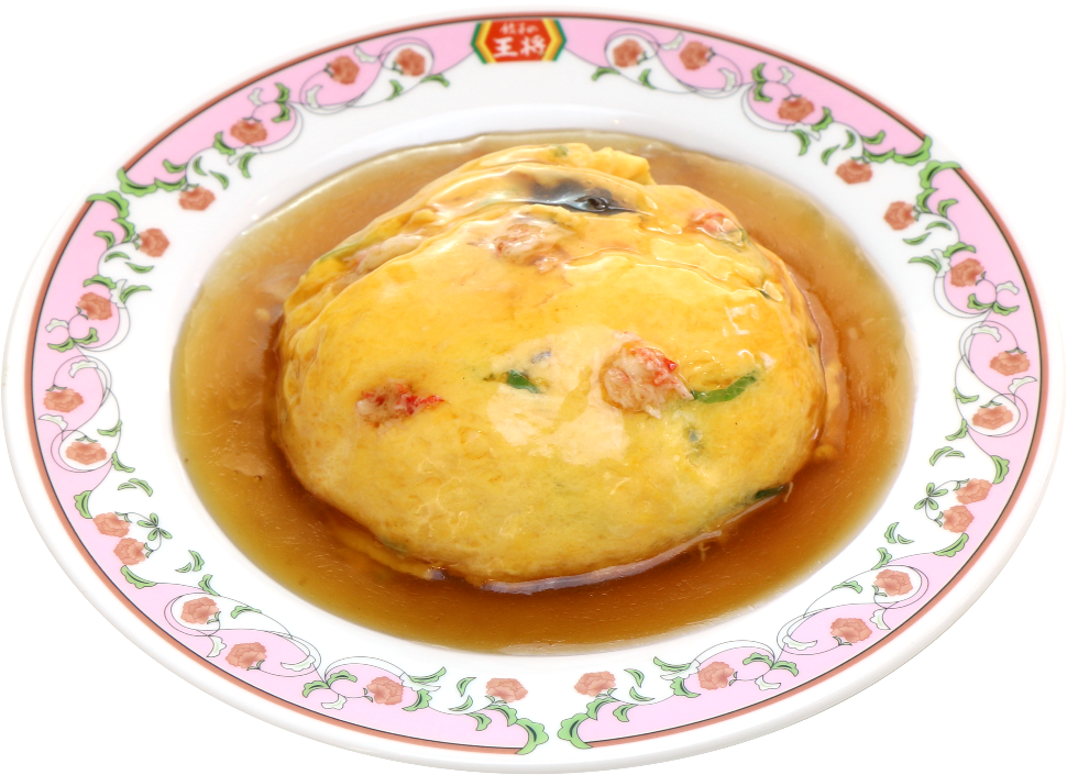 カニ玉 - 王将 (1024x749), Png Download