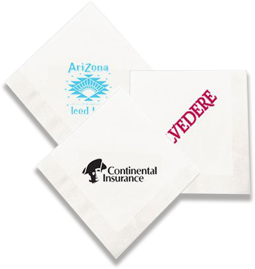 Bs Napkin - 1 Ply White Beverage Napkin (1000x1000), Png Download
