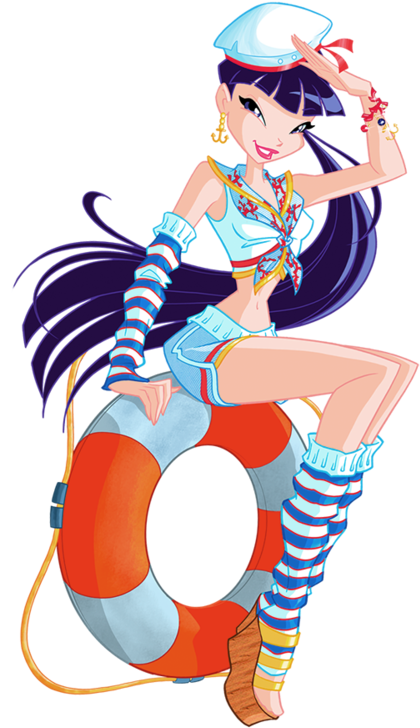 Musa Sailor - Winx Club Season 5 Sailor (446x750), Png Download