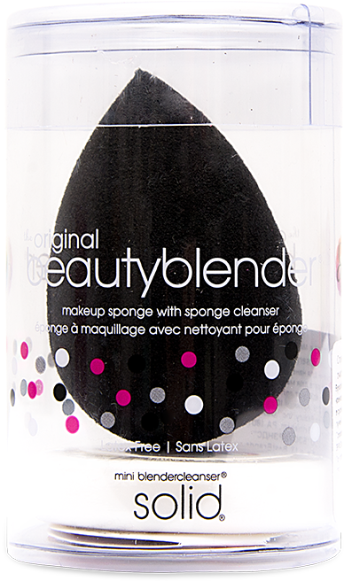 Beautyblender Original And Blendercleanser Solid Mini - Beautyblender (1000x1000), Png Download