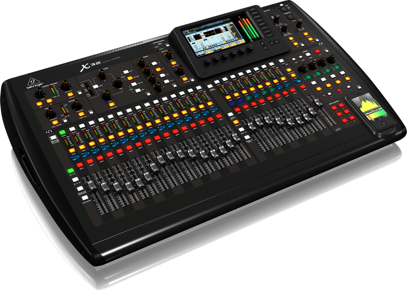 Behringer X32 Digital Mixer - Behringer X32 Digital Audio Mixer (800x570), Png Download