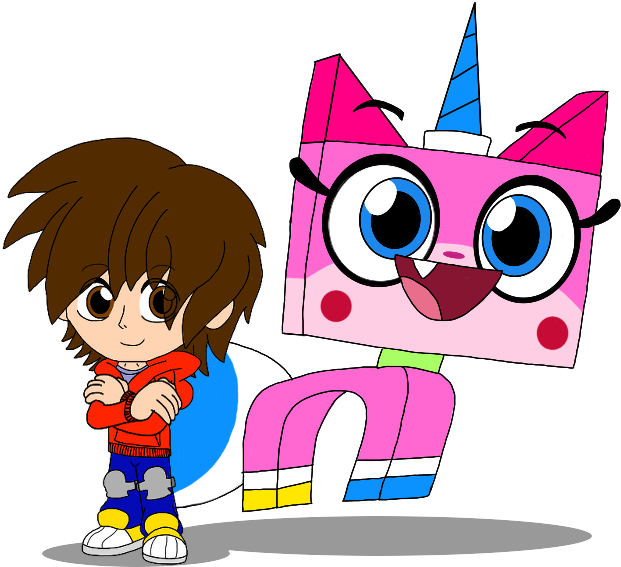 30 Apr - Unikitty And Lachlan (1024x768), Png Download
