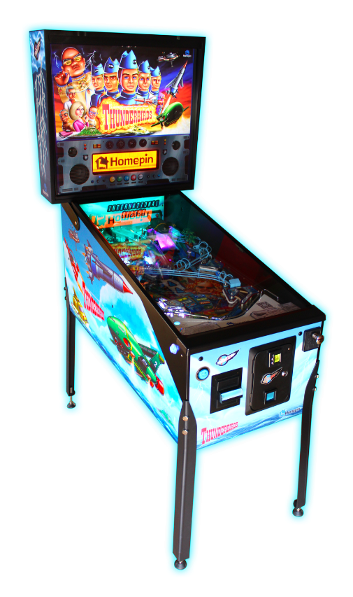 Pinball Is A Go - Thunderbirds Pinball (540x888), Png Download