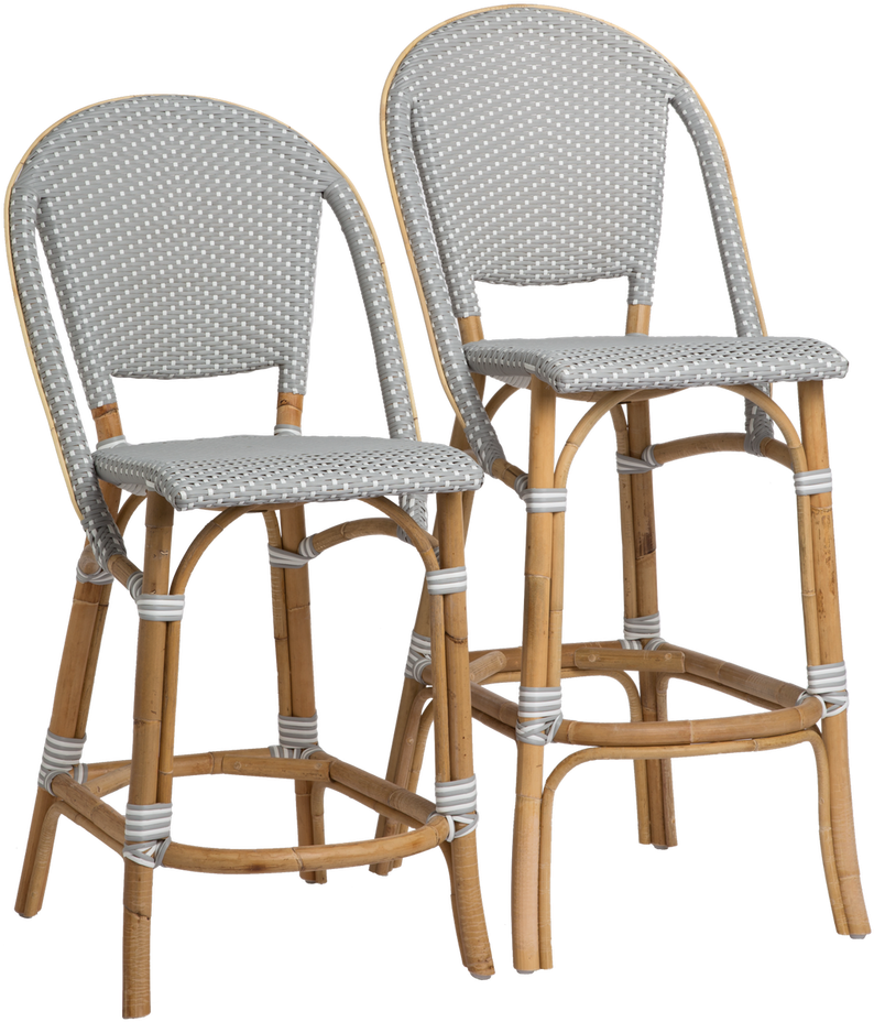 Sofie Counter Stool, Grey With White Dots - Bar Stool (1000x1000), Png Download