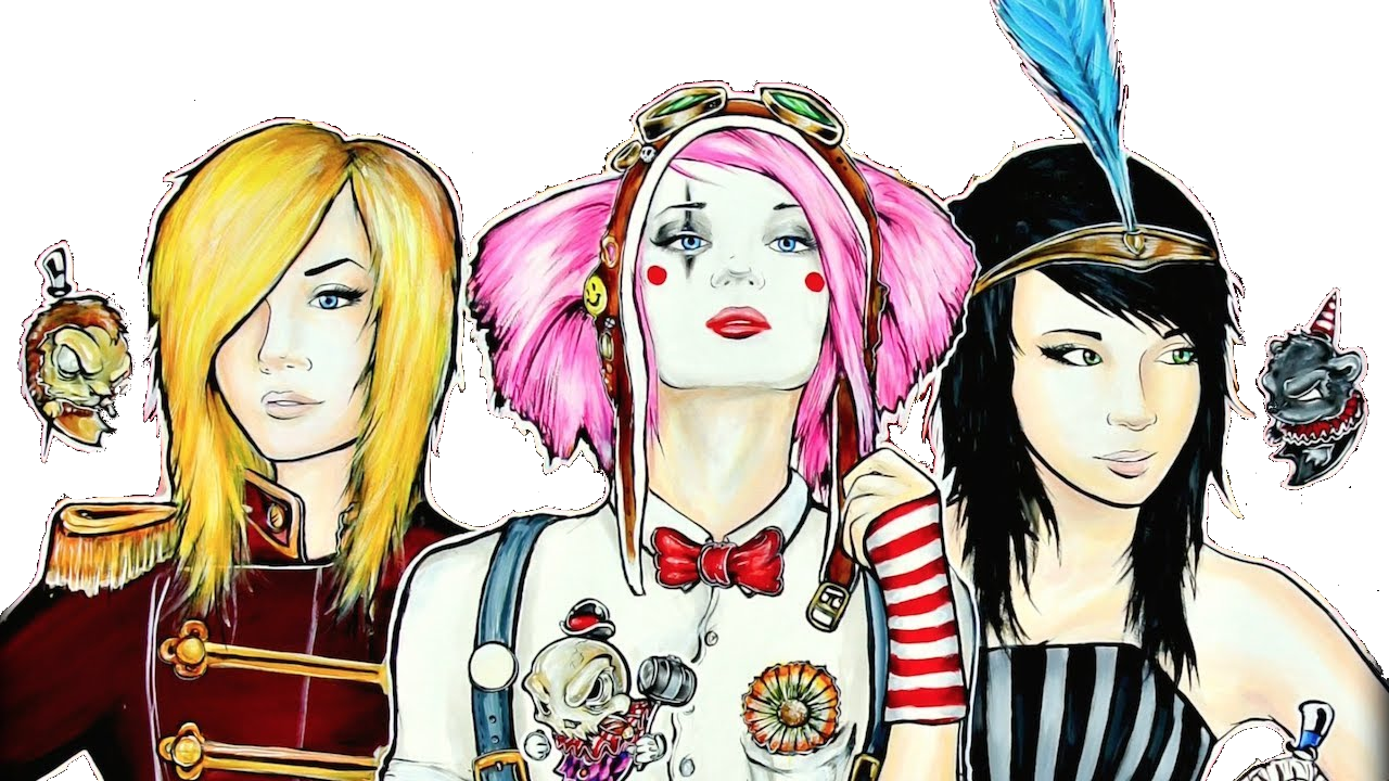 Svg Freeuse Library Acid Drawing Imamachinist - Carnival Ghost Town Art (1280x720), Png Download