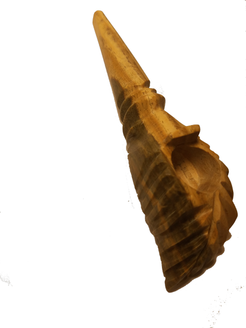 Lignum Vitae Pipe - Conch (500x667), Png Download