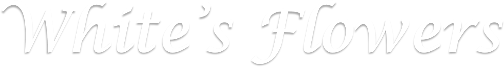 White's Flowers (1945x440), Png Download