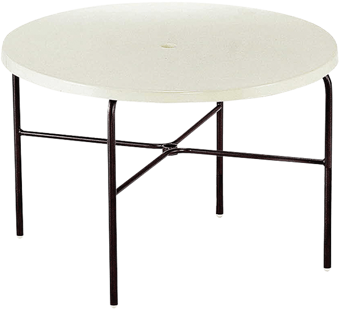 Texacraft Swimming Pool Furniture Fiberglass Top Umbrella - Table (680x680), Png Download