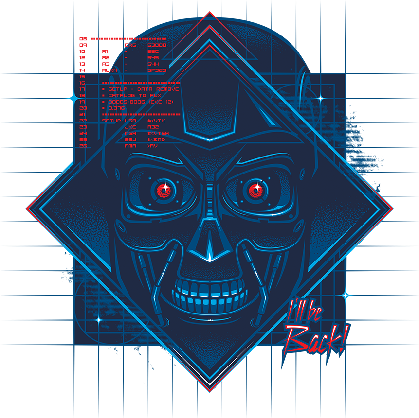 Art Mco 90s Ill Be Back V=1522373020 - Illustration (1120x970), Png Download