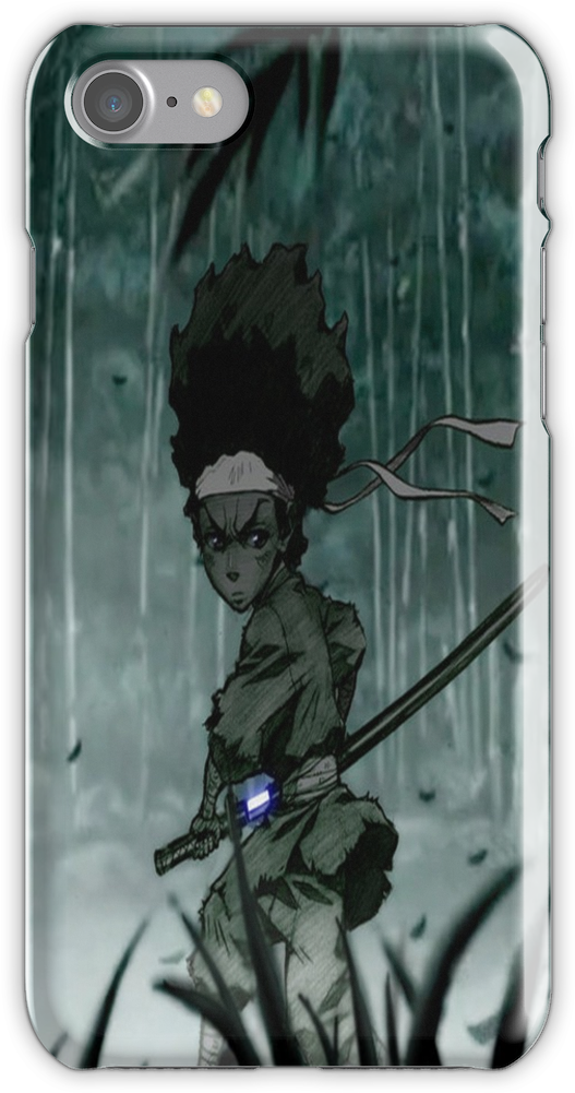 The Boondocks Huey Freeman The Blind Samurai Iphone - Huey Freeman (750x1000), Png Download