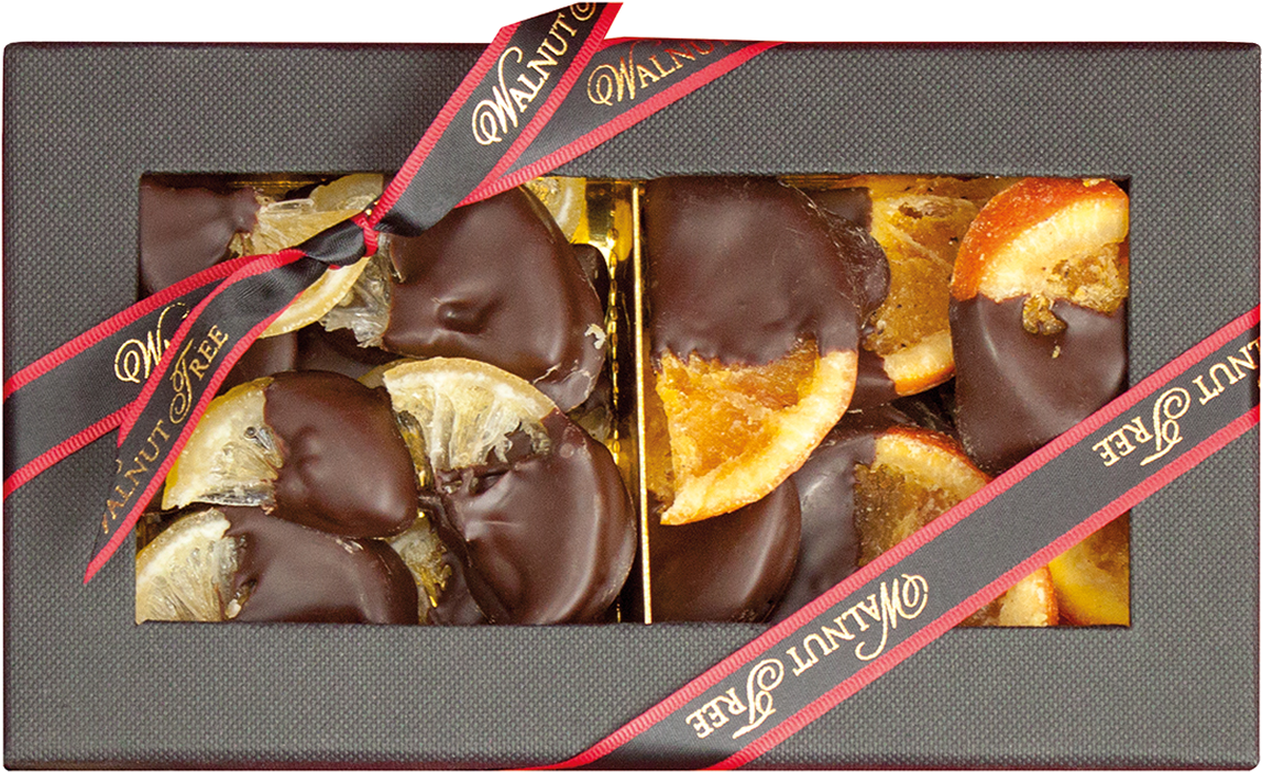 Lemon Slices & Orange Slices Hand Dipped In Dark Chocolate - Chocolate Bar (1200x800), Png Download