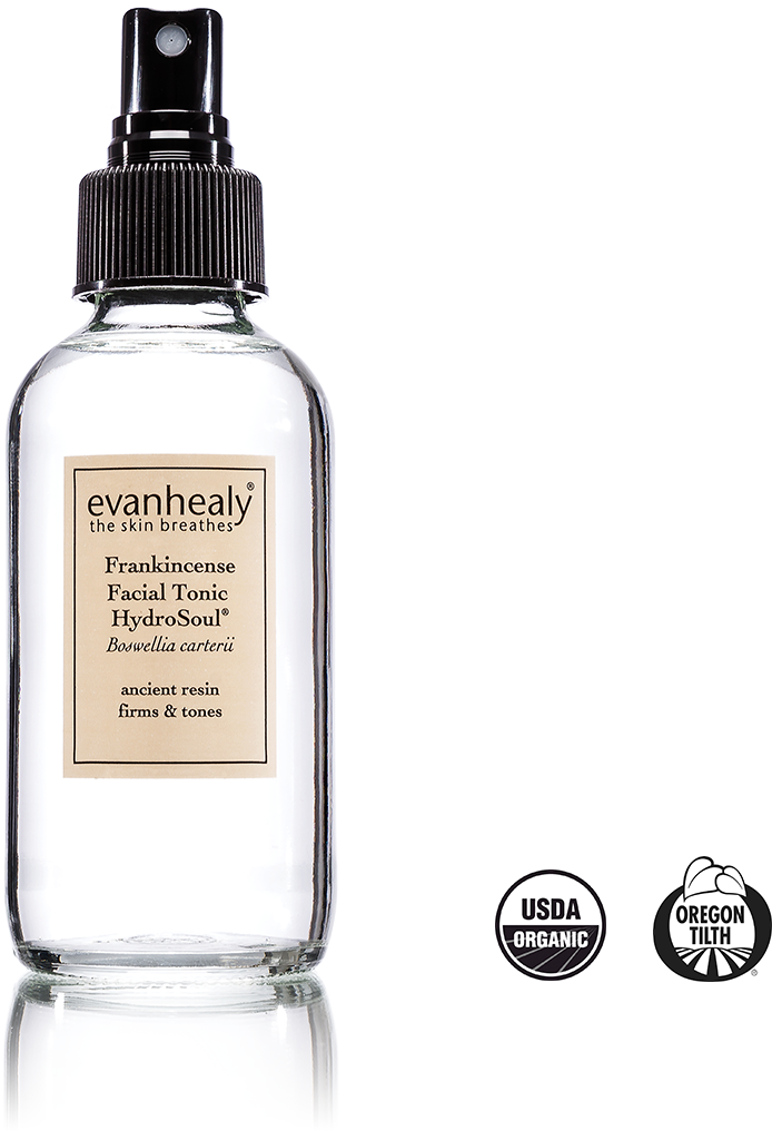 Frankincense Hydrosoul - Evan Healy Lemon Thyme Facial Tonic Hydrosol 120ml (1224x1204), Png Download