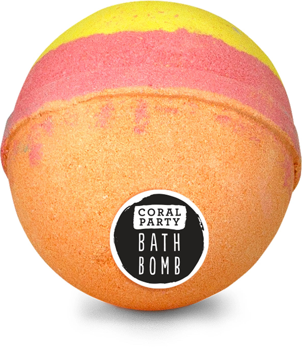 Hallu Mermaid Coral Party Bath Bomb, Sea Salt Citrus - Blood Orange (2400x2400), Png Download