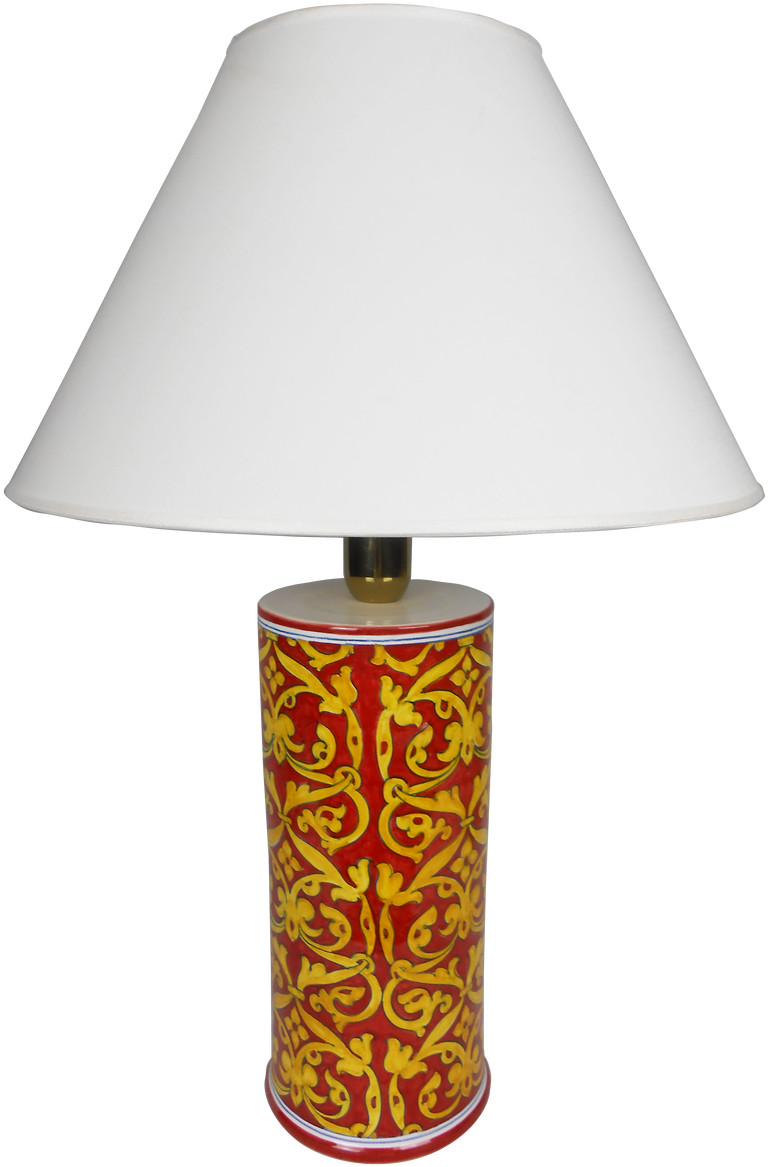 Damasco Rosso Lamp 35 Cm - Lampshade (960x1280), Png Download