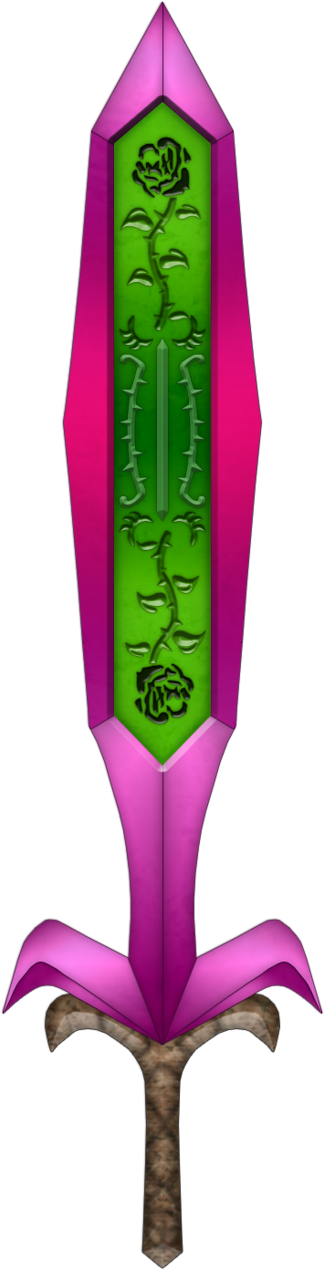 Great Fairy's Sword By Blueamnesiac - Zelda Great Fairy's Sword (355x1392), Png Download