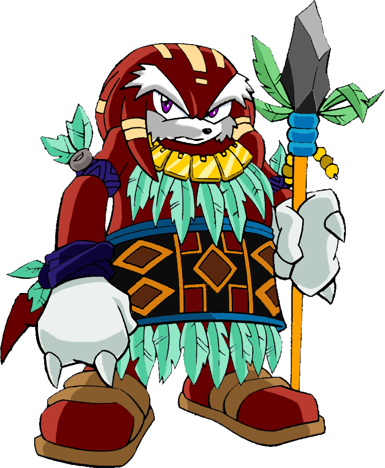 Pachacamac - Knuckles Clan (768x933), Png Download