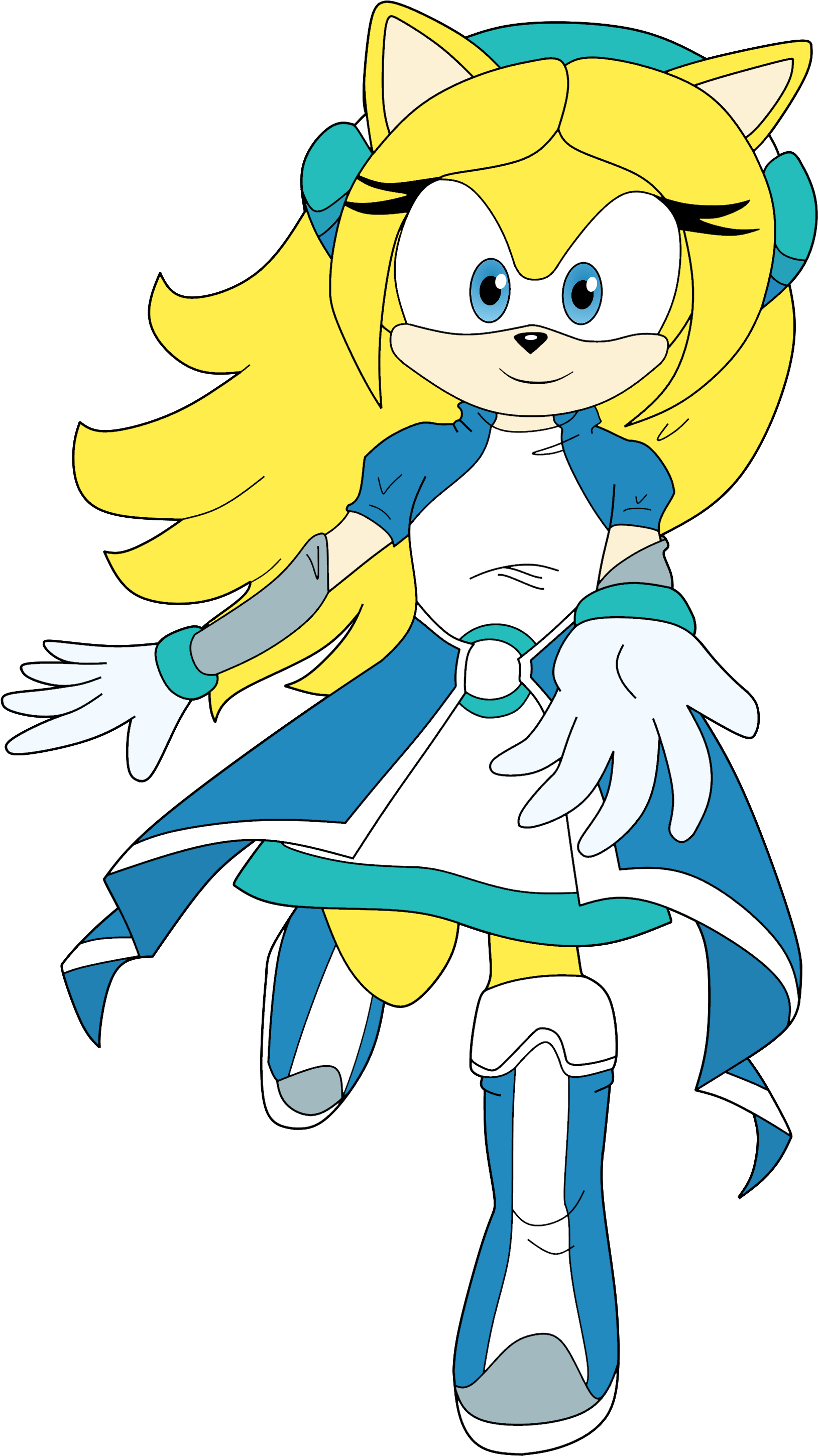 Maria Robotnik The Hedgehog - Maria The Hedgehog Png (1635x2905), Png Download