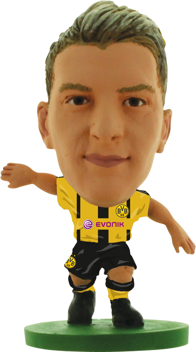 Borussia Dortmund Marco Reus - Soccerstarz - Borussia Dortmund Marco Reus - Home Kit (907x1304), Png Download
