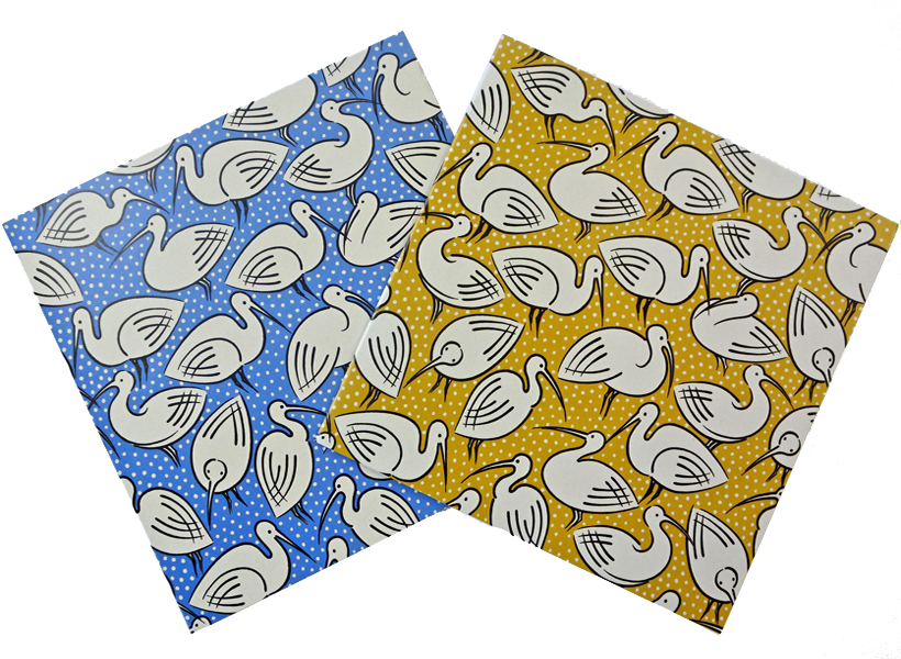 Square Notecard Set - Ibis Yellow - Writing Set (820x600), Png Download