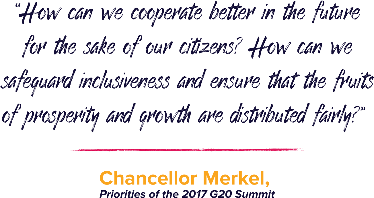 In Her Foreword To Priorities Of The 2017 G20 Summit, - Address Space (2000x835), Png Download