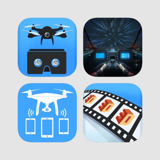 Dji Apps For Vr Headsets Bundle On The App Store - Abbolita Productions (630x630), Png Download