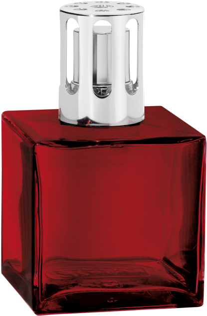 Lampe Berger Cube With Red Color - Perfume (740x740), Png Download