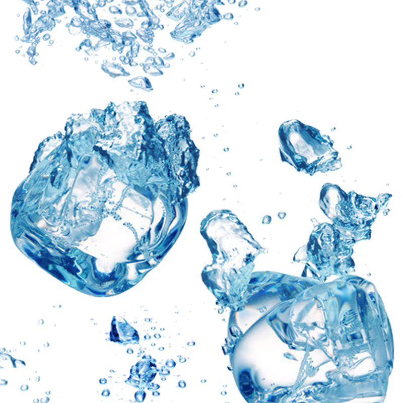 Png Library Cube Transparent Water - Water With Ice Png (800x800), Png Download