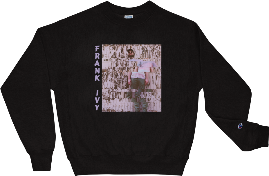 Black Champion Crewneck - Crew Neck (1000x1000), Png Download