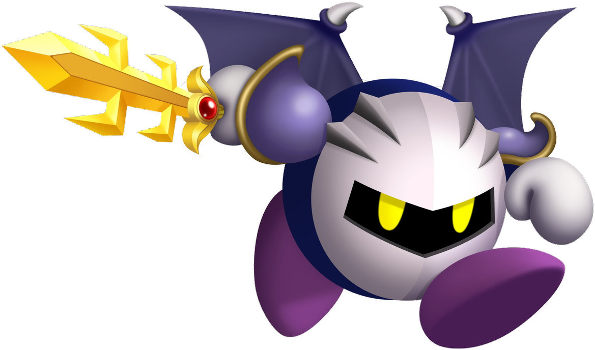 The Level Of Detail In The Models In Star Allies Is - Meta Knight Png (1200x710), Png Download