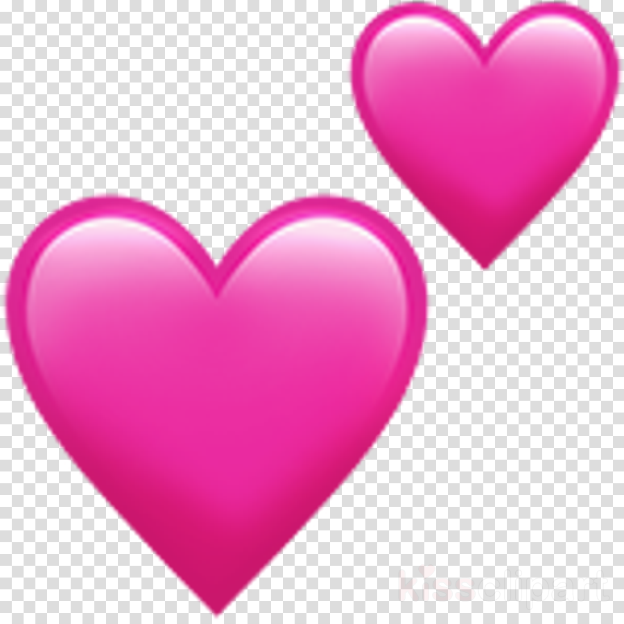 Heart Emoji Png Clipart Emoji Heart Symbol - Emoji Heart Transparent Background (900x900), Png Download