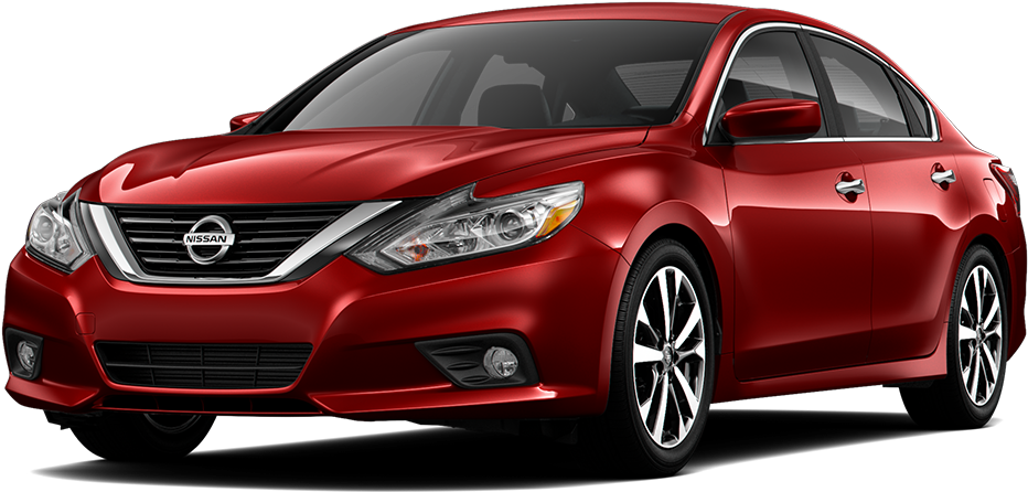 2016 Nissan Altima Angular Front - Red Nissan Altima 2016 (1000x1000), Png Download