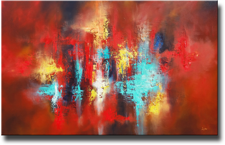 Let It Shine Through 30"x48" Lycha087 - Painting (1000x663), Png Download