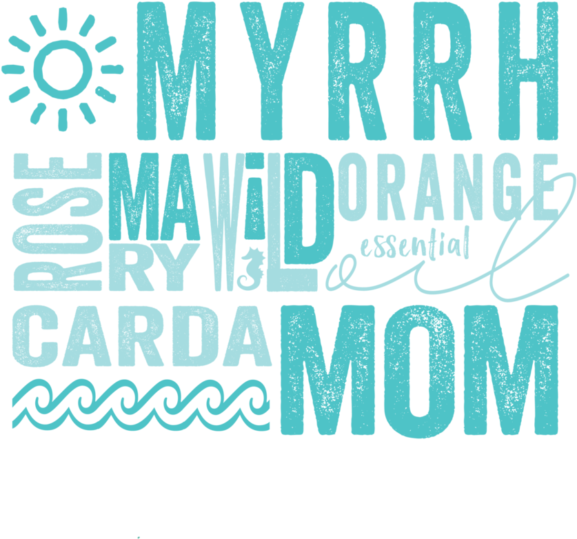Myrrh Maid Mom - Framed Canvas Art - Love More On White (1024x1024), Png Download