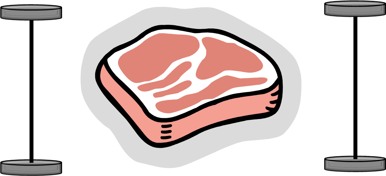 The Healthy Ph - Pork Meat Animated (1284x602), Png Download