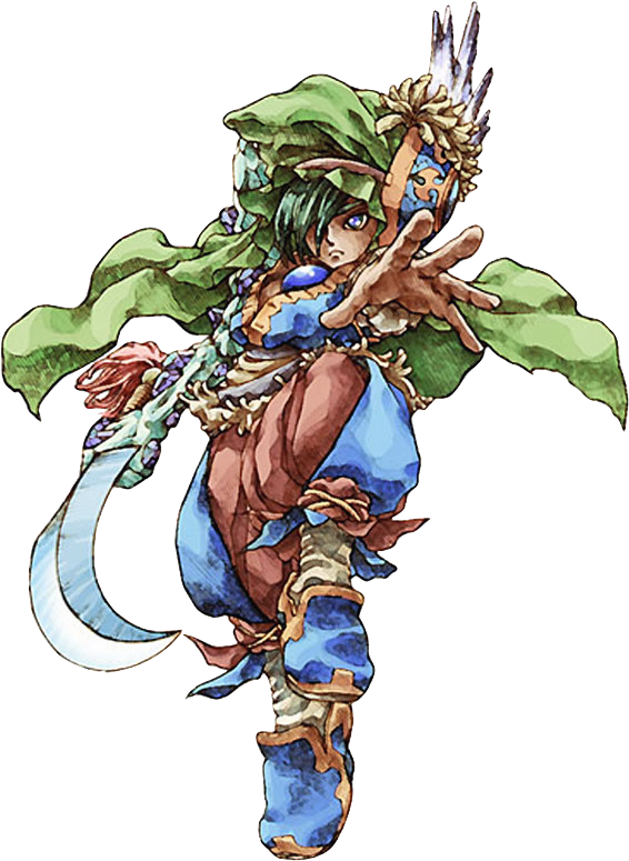 Elazul - Legend Of Mana Elazul Fan Art (595x786), Png Download